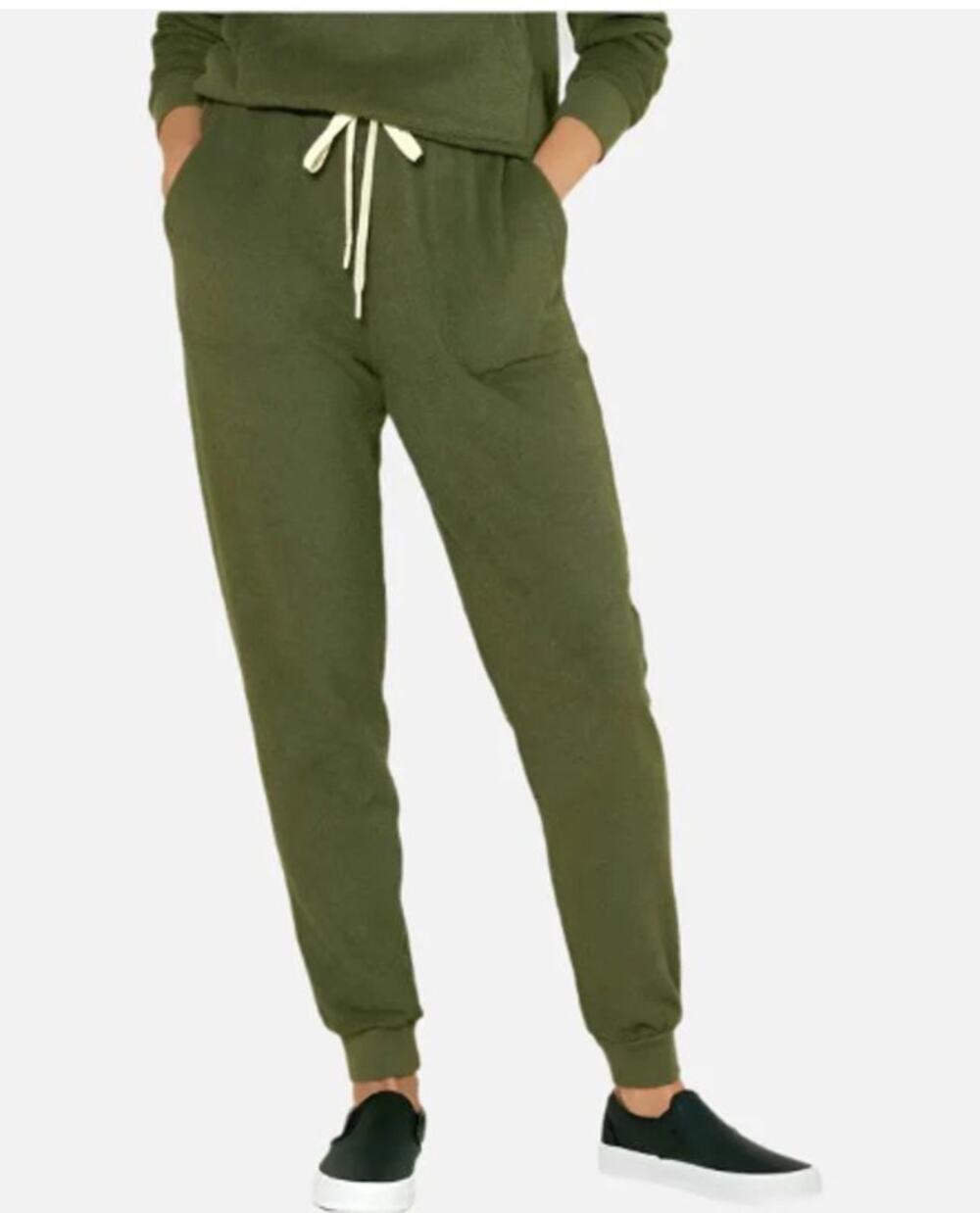 Outerknown Hightide Sweatpants Women's Green Mangrove Med Lounge